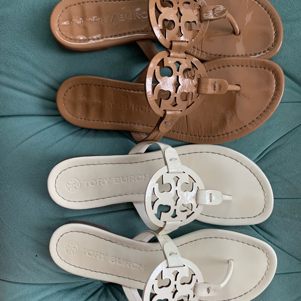 Tory Burch Miller Sandals, size 8